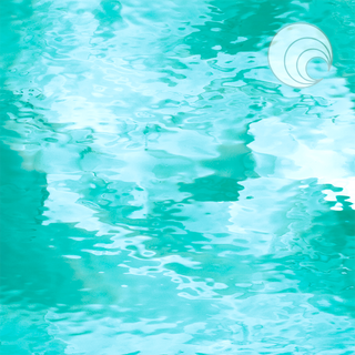 Caribbean Blue Waterglass® Fusible