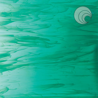 Aquamarine/White, Wispy Smooth Fusible