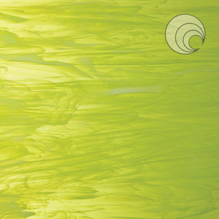 Lime Green/White, Wispy Smooth Fusible