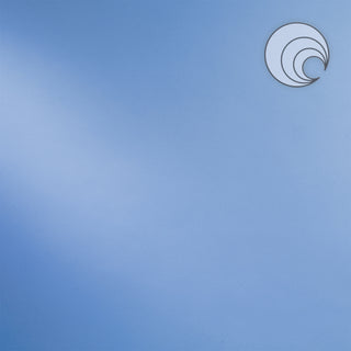 Pale Blue Transparent Smooth Fusible