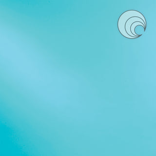 Caribbean Blue Transparent Smooth Fusible