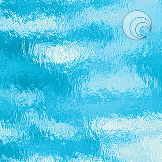 Sky Blue Rough Rolled Fusible