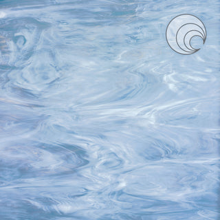 Colonial Blue/White Smooth Fusible