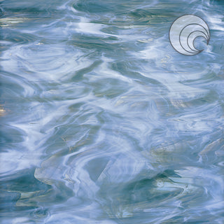 Steel Blue/White Smooth Fusible