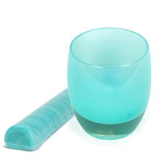 Turquoise Green Opal Blowing Color Bar