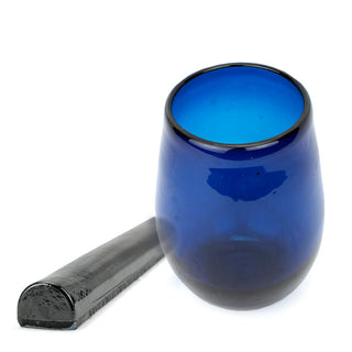 Ocean Blue Transparent Blowing Color Bar