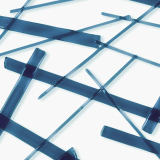 Steel Blue Transparent Noodles