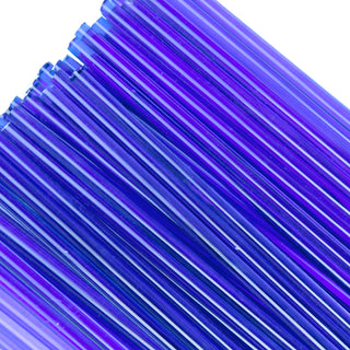 Light Blue Transparent Rods (6mm)